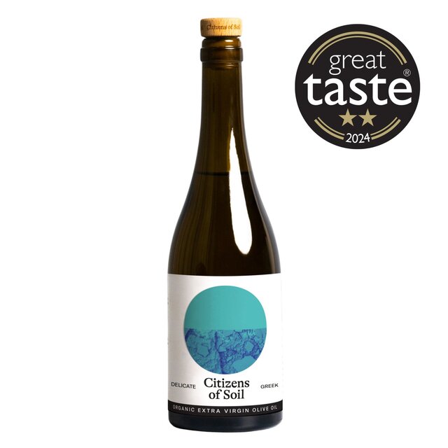 Citizens of Soil Organic Greek Extra Virgin Olive Oil Bottle