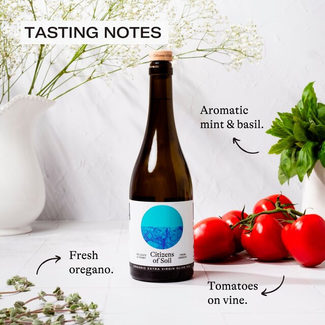 Citizens of Soil Organic Greek Extra Virgin Olive Oil Bottle thumbnail 5