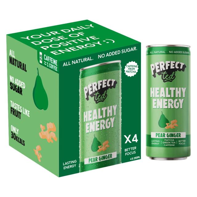Perfect Ted Natural Energy Pear Ginger