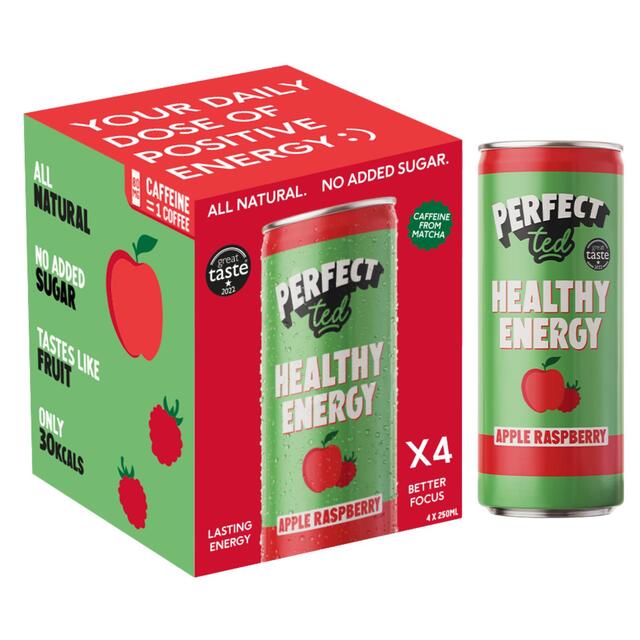 Perfect Ted Natural Energy Apple Raspberry