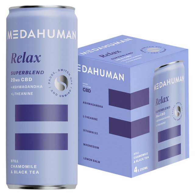 Medahuman Relax CBD Drink Chamomile & Black Tea