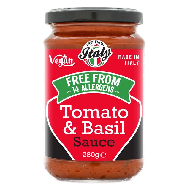 Free From Italy Tomato & Basil Pasta Sauce