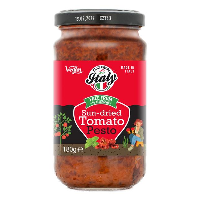 Free From Italy Sun-Dried Tomato Pesto thumbnail 2