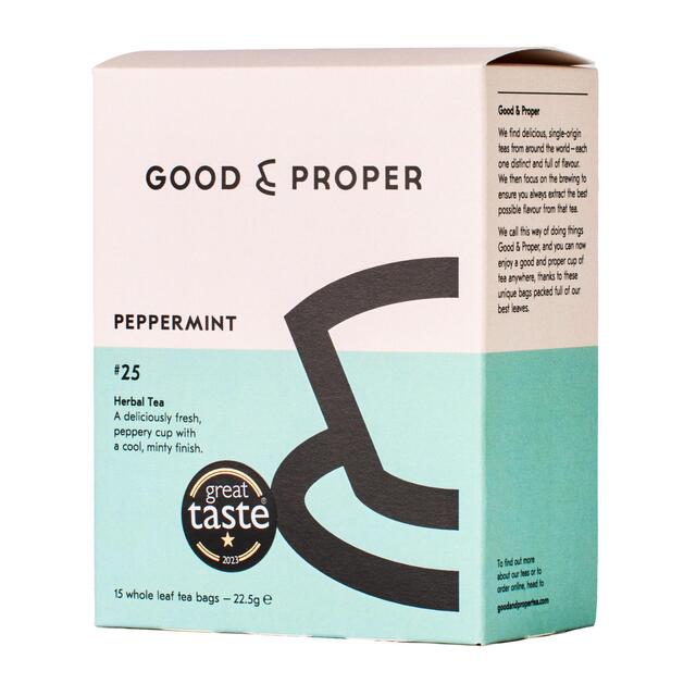 Good & Proper Tea Peppermint Teabags thumbnail 2