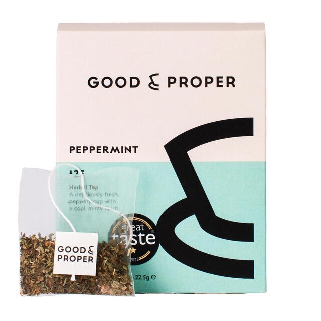 Good & Proper Tea Peppermint Teabags thumbnail 3