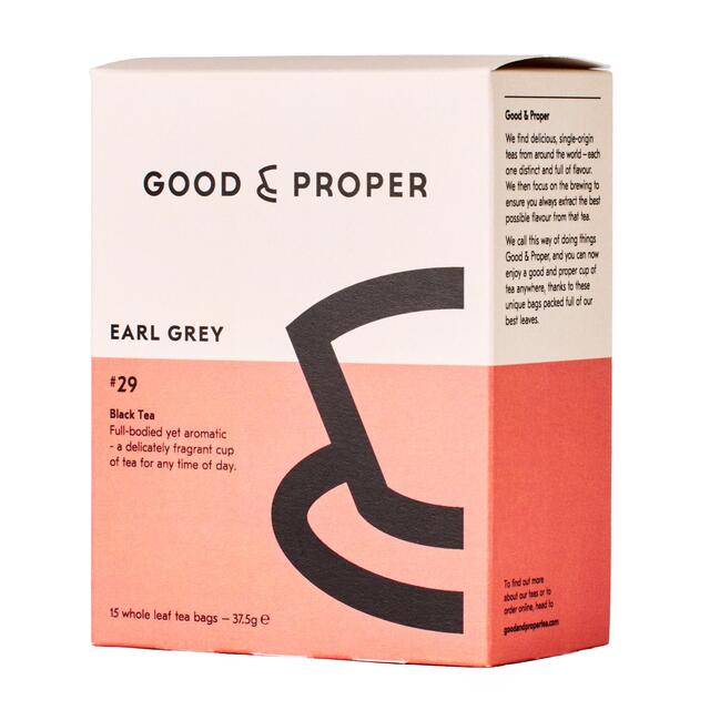 Good & Proper Tea Earl Grey Teabags thumbnail 2