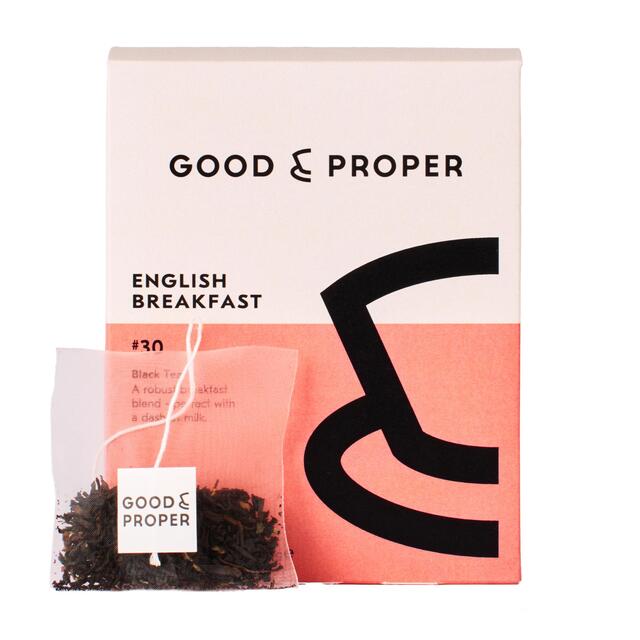 Good & Proper Tea English Breakfast Teabags thumbnail 3