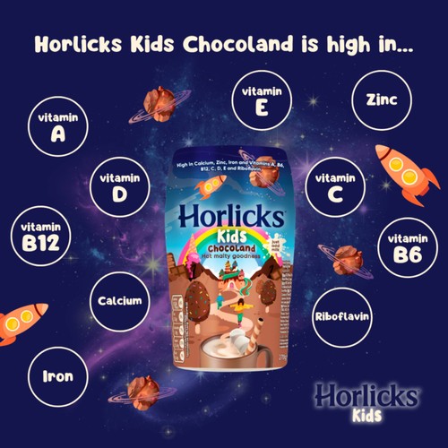 Horlicks Kids Chocoland Chocolate Malt Drink thumbnail 4
