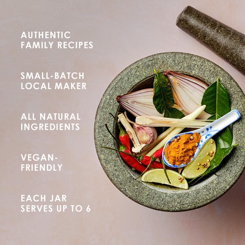 Rempapa Peranakan Turmeric & Lemongrass Curry Paste thumbnail 3