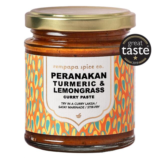 Rempapa Peranakan Turmeric & Lemongrass Curry Paste