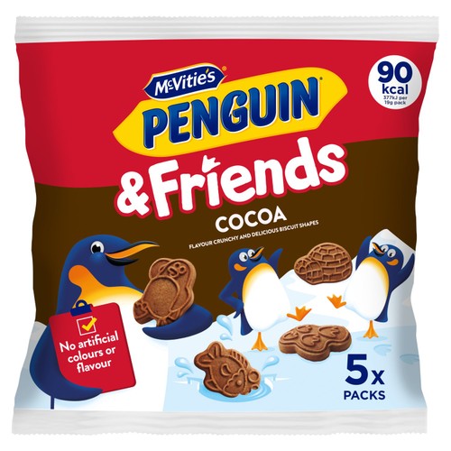 McVitie's Penguin & Friends Cocoa Mini Biscuits