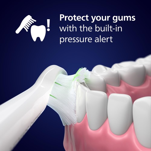 Philips Sonicare 5300 Series White Electric Toothbrush thumbnail 5