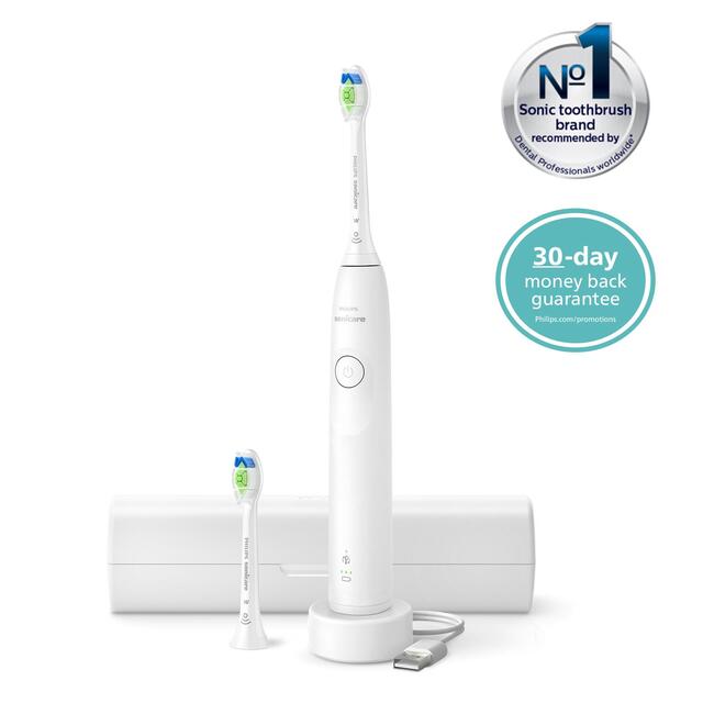 Philips Sonicare 5300 Series White Electric Toothbrush thumbnail 2