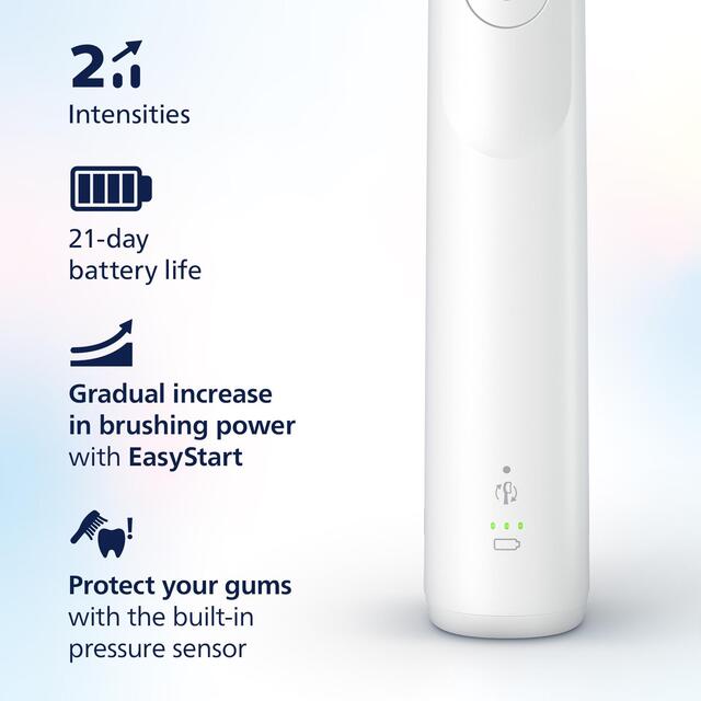 Philips Sonicare 5300 Series White Electric Toothbrush thumbnail 4