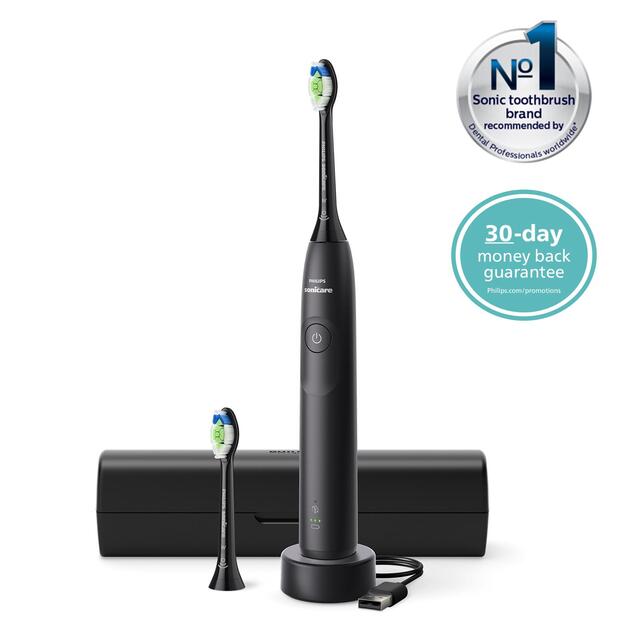 Philips Sonicare 5300 Series Black Electric Toothbrush thumbnail 2