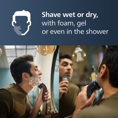 Philips Wet & Dry Electric Shaver Series 3000  thumbnail 3