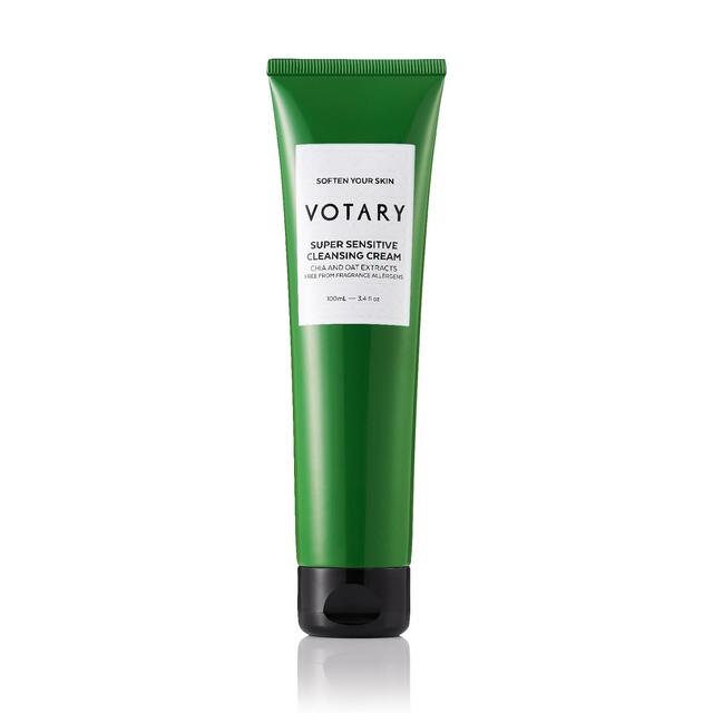 VOTARY Super Sensitive Cleansing Cream, Chia and Oat Extracts - 100ml