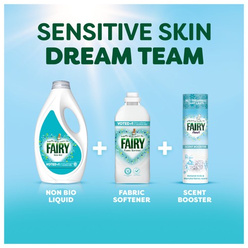 Fairy Non Bio Washing Liquid For Sensitive Skin 72 Washes thumbnail 3