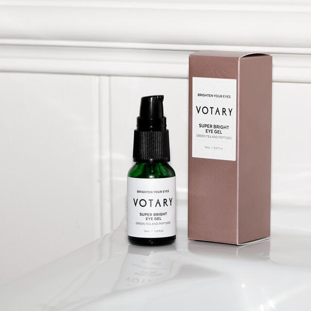 VOTARY - Super Bright Eye Gel, Green Tea and Peptides -15ml thumbnail 3