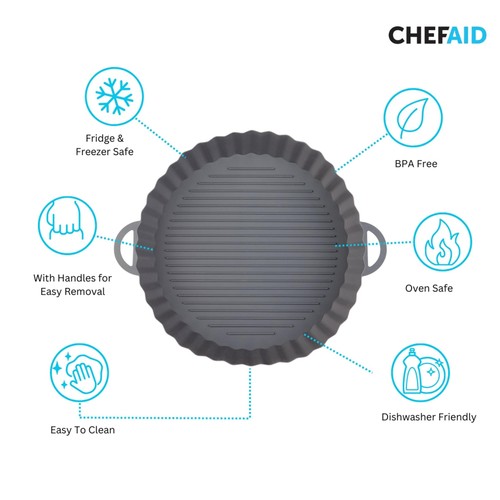 Chef Aid Air Fryer Liner 21cm Dia x 4cm thumbnail 3