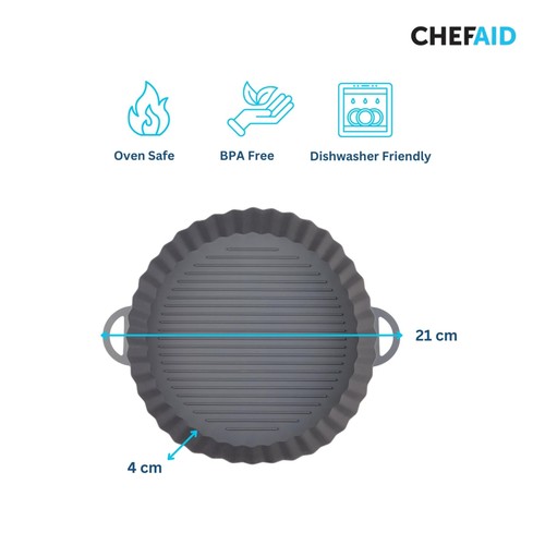 Chef Aid Air Fryer Liner 21cm Dia x 4cm thumbnail 4