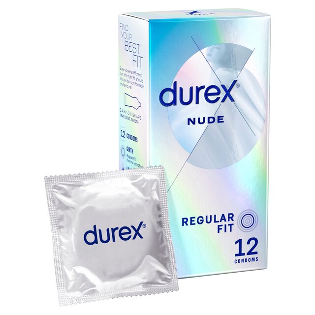 Durex Nude Regular Condoms