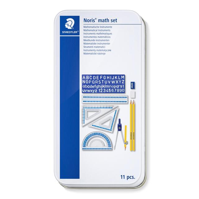 Staedtler Noris Maths Set 11 Pieces thumbnail 2