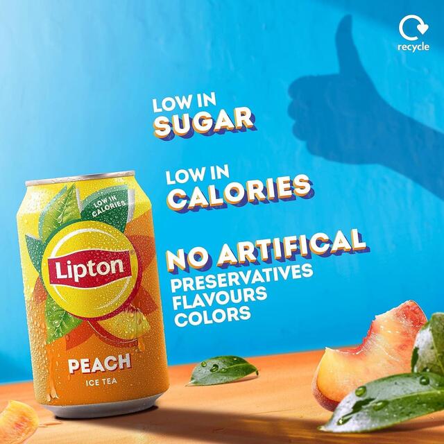 Lipton Ice Tea Peach thumbnail 3