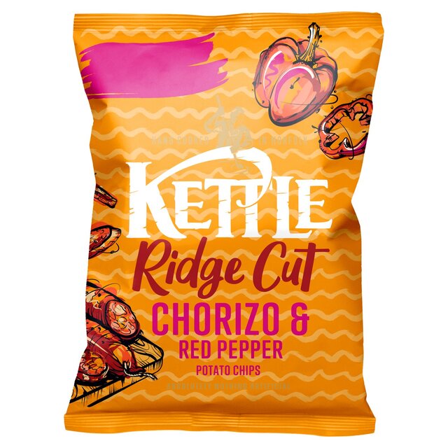 Kettle Chips Chorizo & Red Pepper Ridge Cut