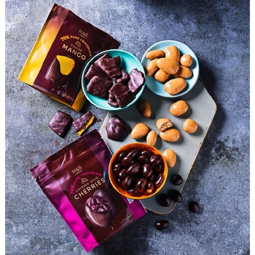 M&S 70% Dark Chocolate Sour Cherries thumbnail 3