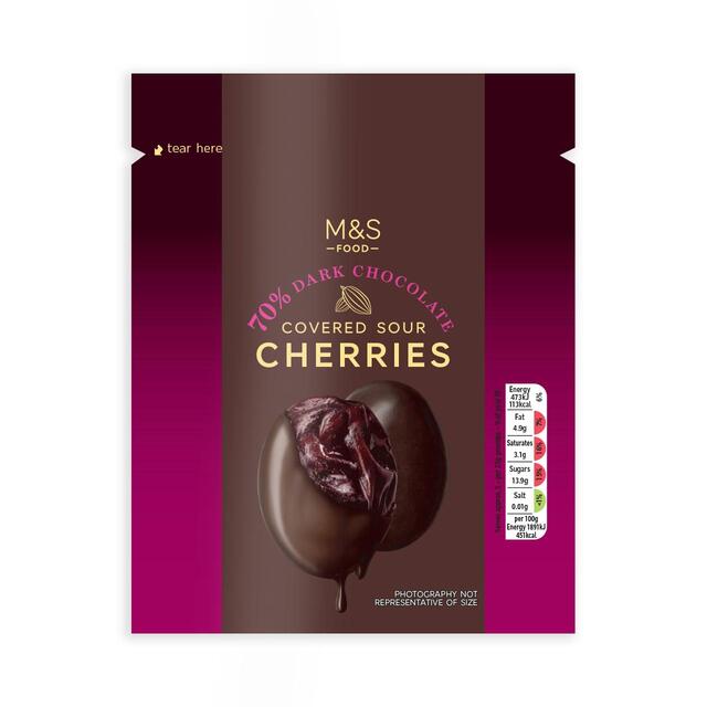 M&S 70% Dark Chocolate Sour Cherries