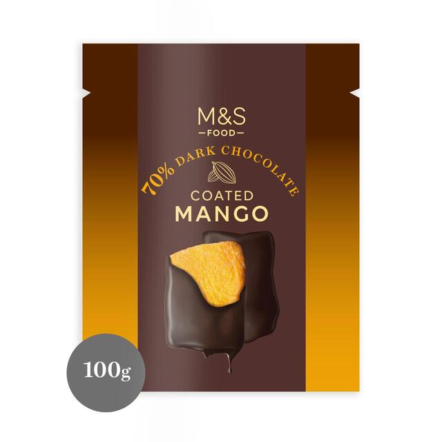 M&S 70% Dark Chocolate Mango thumbnail 2