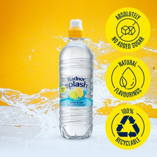 Radnor Splash Lemon & Lime Flavoured Water thumbnail 2