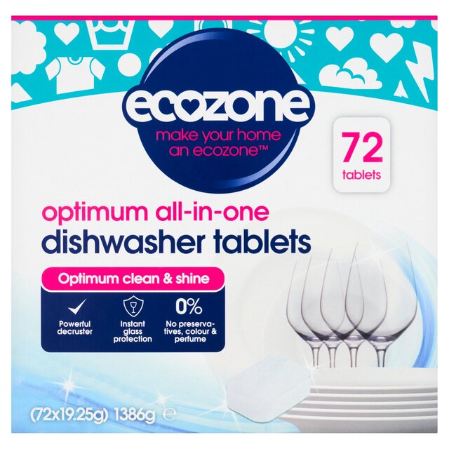Ecozone Optimum All-in-One Dishwasher Tablets