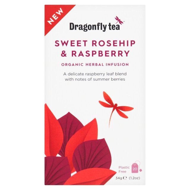 Dragonfly Organic Sweet Rosehip & Raspberry