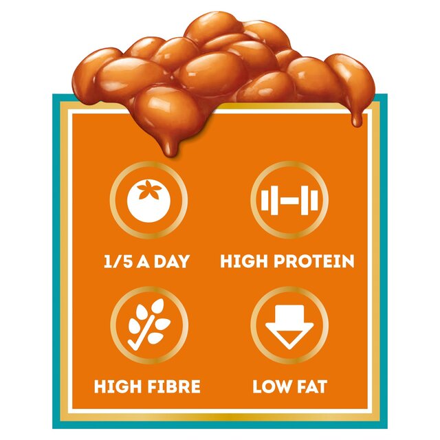 Heinz Tinned Baked Beans Barbecue thumbnail 2