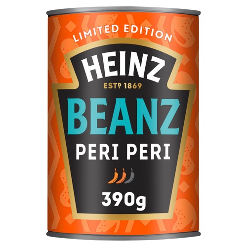 Heinz Tinned Baked Beans Peri Peri thumbnail 2