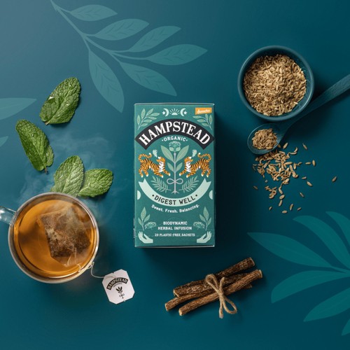 Hampstead Tea Digest Well tea bags 20's thumbnail 2