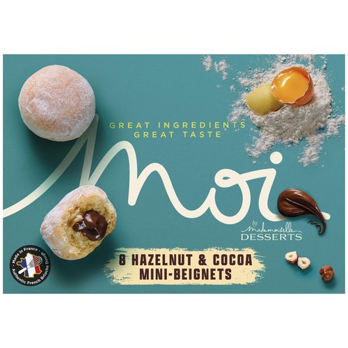 MOI Cocoa & Hazelnut filled Mini Beignets