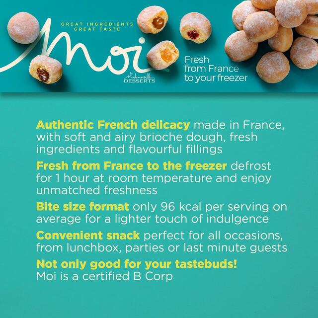 MOI Cocoa & Hazelnut filled Mini Beignets thumbnail 4