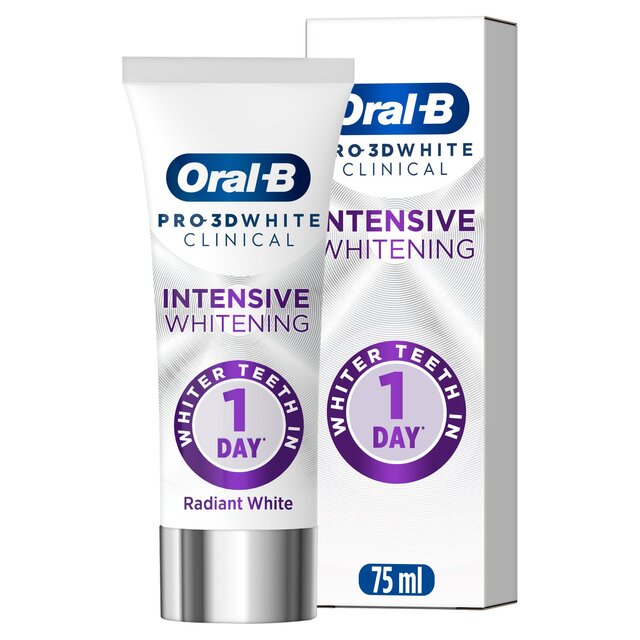 Oral-B 3D White Clinical Intensive Whitening Radiant White