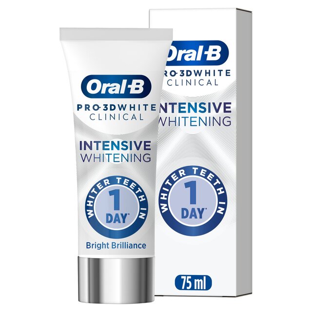 Oral-B 3D White Clinical Intensive Whitening Bright Brilliance