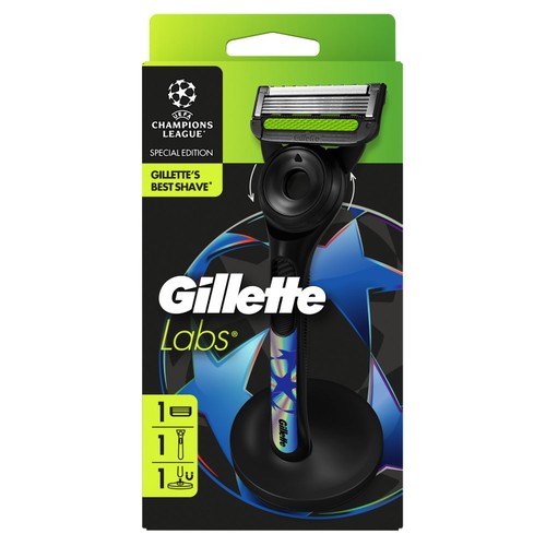 Gillette Labs Exfoliating Razor With Magnetic Stand Gold Edition thumbnail 2