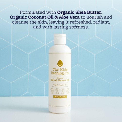 The Kids Bathing Co. Organic Shea & Coco Relaxing Bath & Shower Gel thumbnail 3
