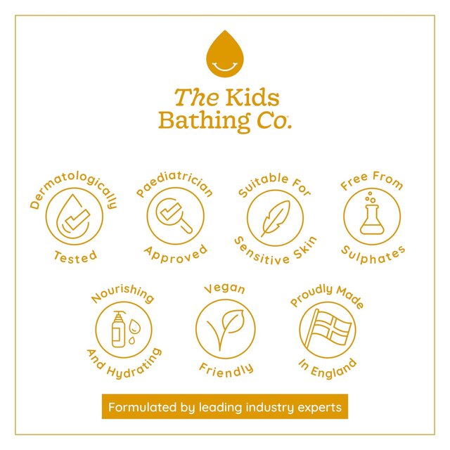 The Kids Bathing Co. Organic Shea & Coco Relaxing Bath & Shower Gel thumbnail 3