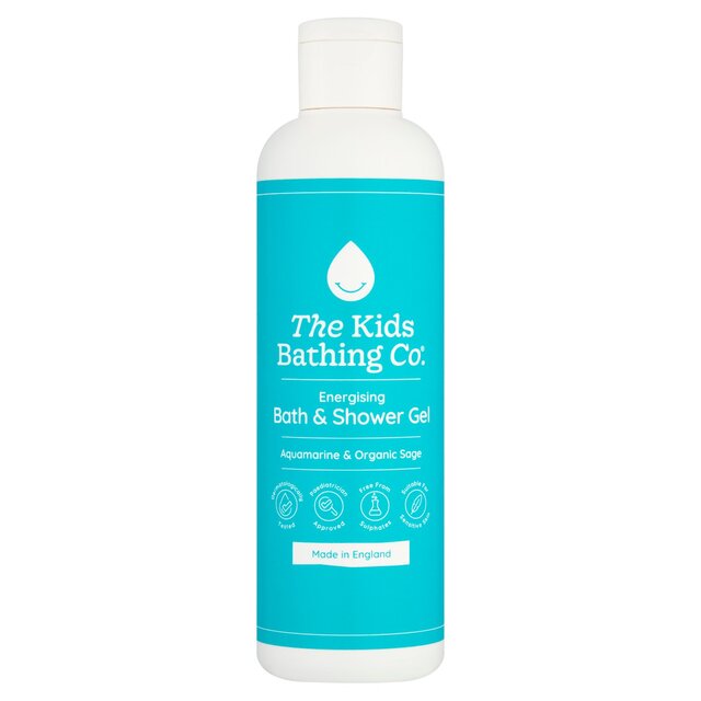 The Kids Bathing Co. Aquamarine & Organic Sage Energising Bath & Shower Gel