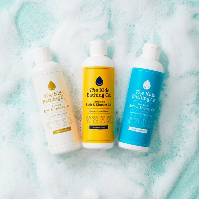 The Kids Bathing Co. Aquamarine & Organic Sage Energising Bath & Shower Gel thumbnail 4