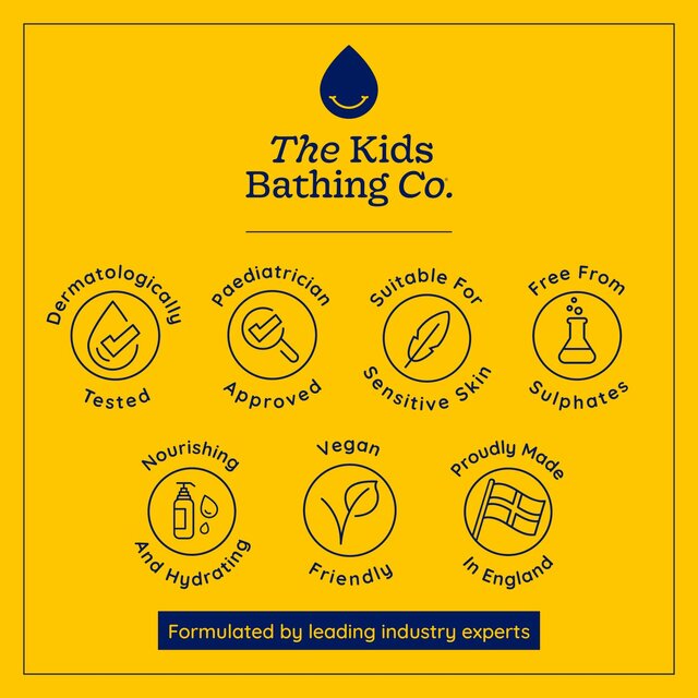 The Kids Bathing Co. Organic Lime & Mango Refreshing Bath & Shower Gel thumbnail 5