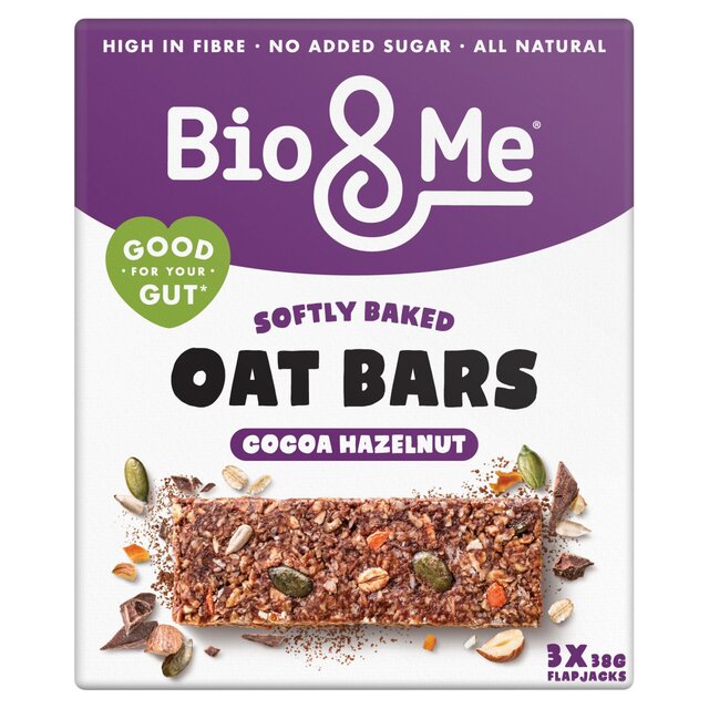 Bio&Me Cacao & Hazelnut Oat Bars