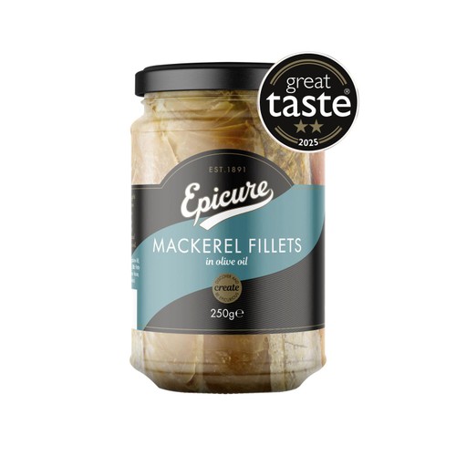 Epicure Portuguese  Mackerel Fillets in Olive Oil
